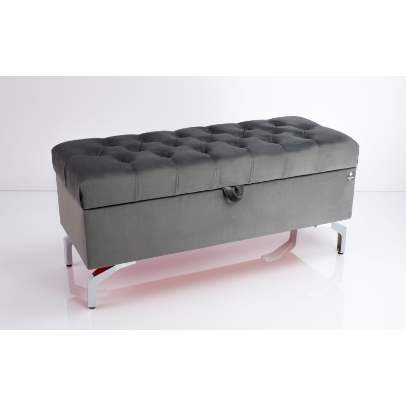 Tufted Storage Bench